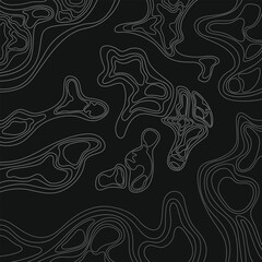 Topography background. Vector banner. Topography background. Vector geographic contour map. Background of the topographic map. Topographic map lines, contour background.