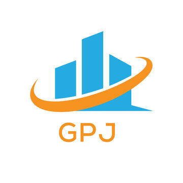 GPJ Real Estate Company logo. GPJ Modern Building Company logo design for entrepreneur and business. GPJ best icon Business Branding.
