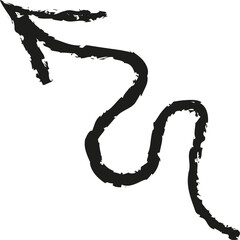 Curved Arrow