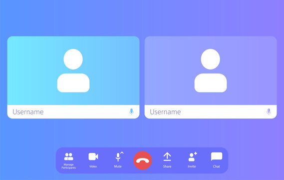 Display of a digital meeting interface with users present.