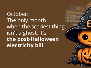 A funny Halloween meme with a humorous and relatable twist