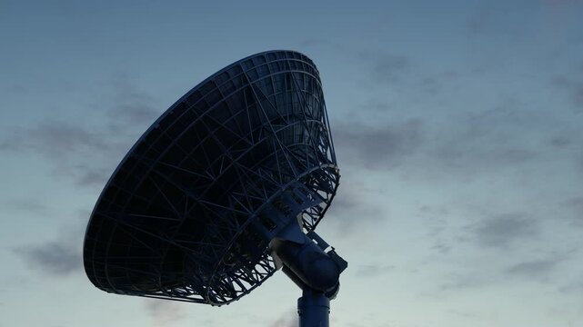 Space radar for weather detection