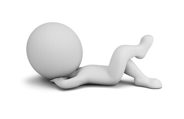 3d small people - lies