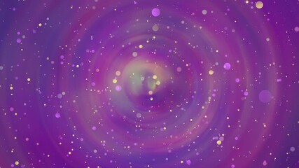 Fast whirling particles create vibrant purple background with swirling light motion effects - Powered by Adobe