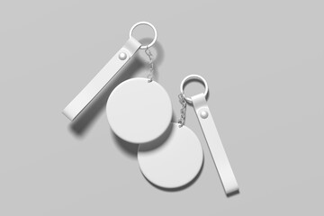 Keychain Blank Mockup