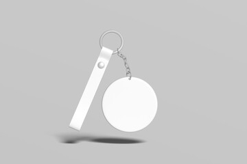 Keychain Blank Mockup