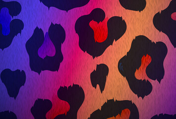 Rainbow Animal Print