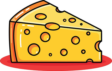 Vector vector art of a cartoon shrimp, transparent background