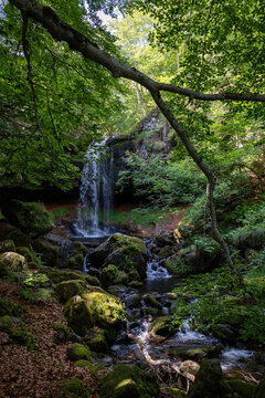 Cascade du Capat, vall&eacute;e de Brezons