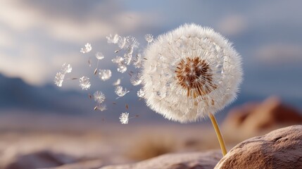 The Journey of a Dandelion Puff: Nature's Dance with the Wind and Its Lessons on Financial Markets