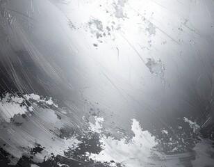 Abstract silver grunge distressed texture background