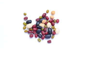 Mixed bean background 