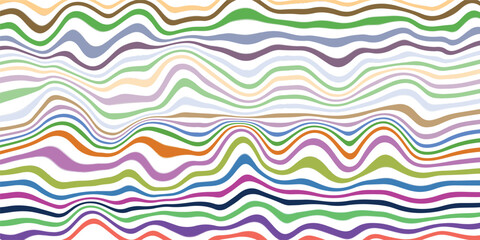 Abstract liquid background for packaging design and advertisement. Vector illustration,Wavy and swirled brush strokes seamless pattern.