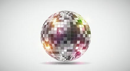 Obraz premium Disco ball graphic design