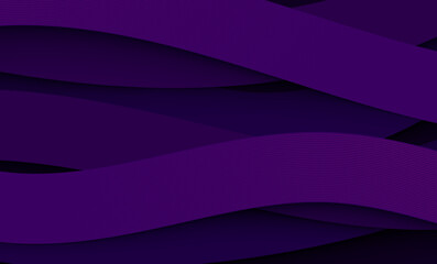 Purple abstract background with flowing lines and modern wave design