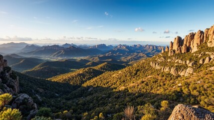 Naklejka premium Australian Grampians Landscape - Inspiring Views