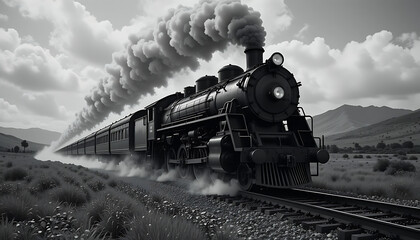 steam train in the countryside old steam locomotive old steam train beautiful view and seen beautiful background and wallpaper hd photo 