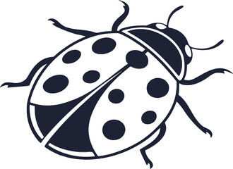 Fototapeta premium Ladybug Illustration. Cute Ladybug Artwork. Red Ladybug Drawing. Ladybug on Leaf Illustration. Cartoon Ladybug Artwork. Realistic Ladybug Drawing. Ladybug Insect Illustration. Ladybug Nature Artwork