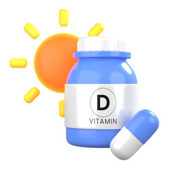 medicine bottle and pills