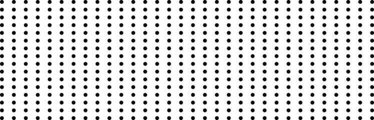 Halftone wave dotted background. Polka dot pattern template. Dots grid background. Monochrome polka dots abstract background. Dot pattern print.