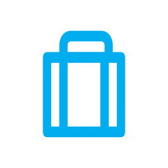 Minimalist Suitcase Icon