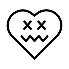 Obraz premium a collection of icons containing heart emotes such as happiness, couple, flowers and so on