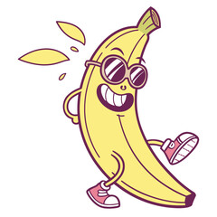 Banana with Sunglasses
