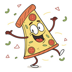 Dancing Pizza Slice