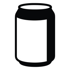 Glass jar and bottle vector illustration with blank label isolated on white background