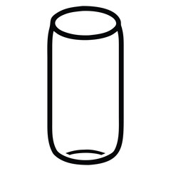 A vector illustration of a 3d metal paper clip isolated on a white background, a simple business symbol for internet technology design