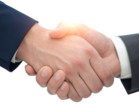 Close up of a person holding a clipboard with blank paper and writing with a pen isol - Powered by Adobe