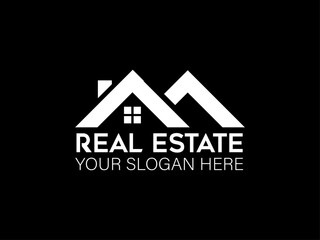 Luxury real estate logo design	
