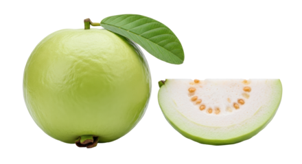 Isolated Guava Fruit