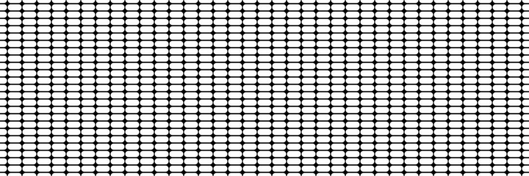 Construction site fence isolated on white bg as a seamless pattern. Urban protection of working area. Vector illustration,