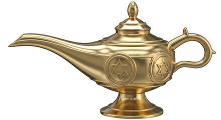 Isolated Magic Lamp