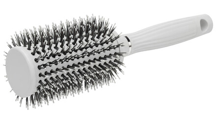 Isolated Round Hair Brush