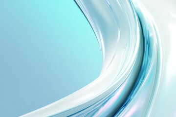 Elegant Abstract Blue and White Curved Background Design