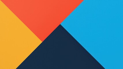 Colorful geometric abstract design