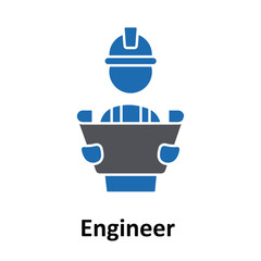 Fototapeta premium engineer Vector Icon which can easily modify or editengineer Vector Icon which can easily modify or edit