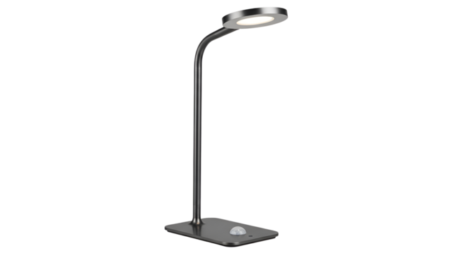 Modern desk lamp isolated PNG with Transparent Background