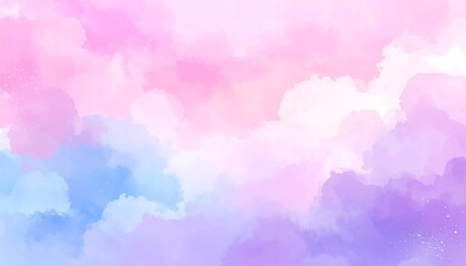 Pastel cloudscape