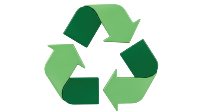Isolated Recycle Symbol