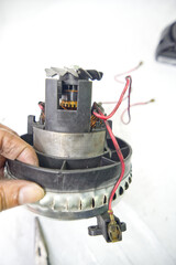 Disassembling a Household Vacuum Cleaner