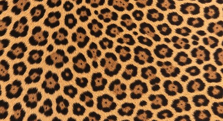 美しいレオパードのテクスチャ、ワイルドで高級感あふれる背景素材