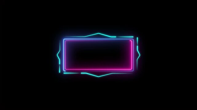 Futuristic HUD Interface Screen Design. Sci-Fi Virtual Reality Technology View Display. Abstract future concept science virtual graphic.