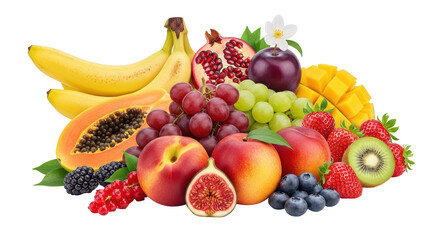 Isolated Fruits
