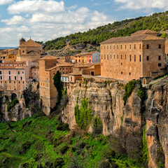 Fototapeta premium Cuenca, Spain. Castile La Mancha. Spanish Travel and Tourism 