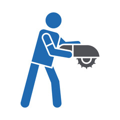 Labour Vector Icon which can easily modify or edit