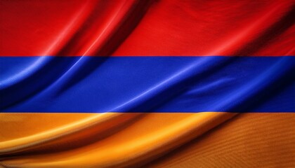 Fototapeta premium armenia flag waving background