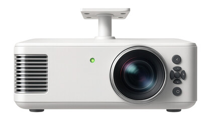 LCD PC projector with ceiling mount compatibility and digital zoom function